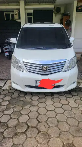 Alphard G premium sound(putih)