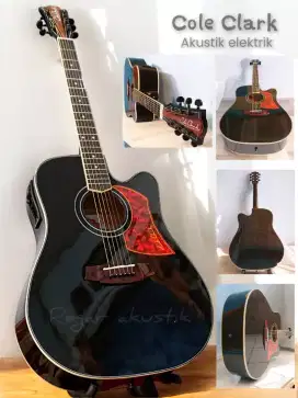 Gitar Akustik elektrik cole clark
