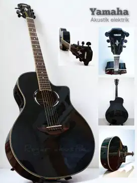 Gitar Akustik elektrik yamaha
