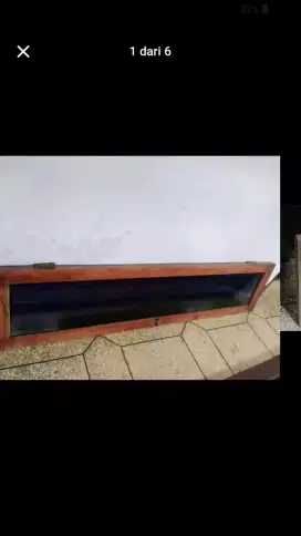 Di jual cepat Daun cendela tralis besi dan daun pintu Harga Borong