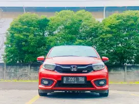 [MURAH DP 10Jt] Honda Brio RS AT 2020, Orange