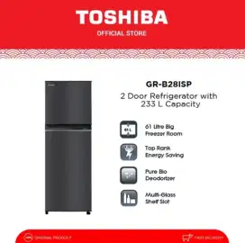 KULKAS 2 PINTU TOSHIBA GR-B28ISP