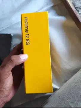 Realme 12 5G grey lengkap ram 8/256gb