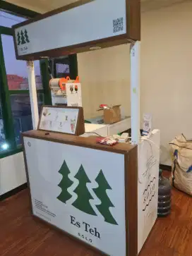 Booth Esteh solo dijual Lengkap