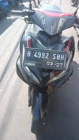 Aerox 2022 hitam