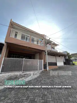 Rumah modern minimalis dekat sekolah, bank dan pasar Lawang