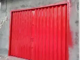 Jasa service pasang baru pintu pagar kanopi minimalis modern