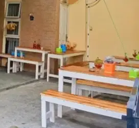 Meja Warung, Warkop, Kafe