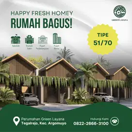 Happy Fresh Homey : Hunian Tipe 51/70 Dekat Alun – Alun Kota Salatiga
