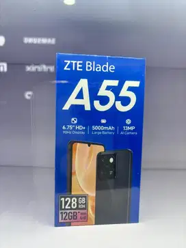 Zte blade A55 Ram 4/128gb hitam baru garansi resmi nasional