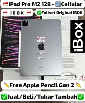 ipad pro m2 128gb second ibox wifi cellular