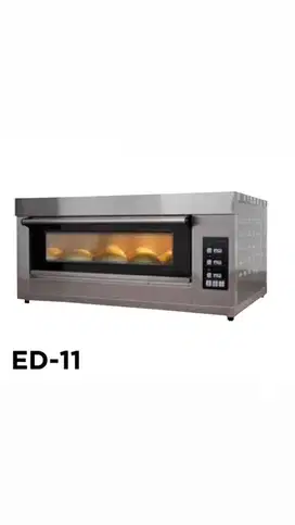 Getra electric baking oven ED11 Pemanggang roti dan mejanya