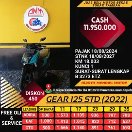 Yamaha MIO GEAR 125 2022 pajak off
