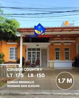 Cibubur Country , Rumah Dengan Lingkungan Asri dan sudah siap huni