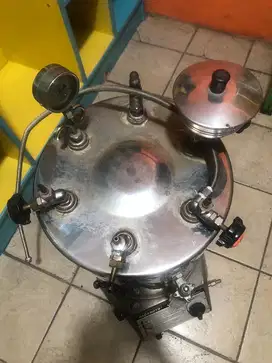 Boiler setrika uap 2 kepala setrika