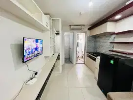 DISEWAKAN 2BR MODIF 1BR FURNISH ATAS MALL APARTEMEN BASSURA CITY