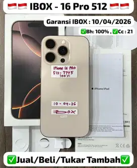 iphone 16 pro 512gb second ibox
