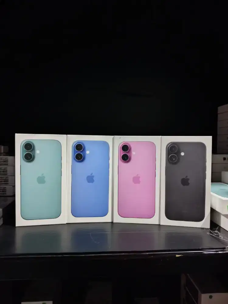 Hot Sale Iphone 16 128, barang segel box & garansi resmi Ibox.