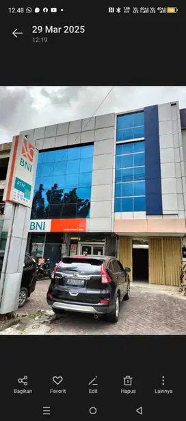 Murah Jual Ruko 3.5. Lt. Baru renovasi 4.6x19x3.5 lt.