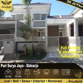 Disewakan Rumah Puri Surya Jaya Sidoarjo