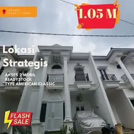 Rumah Mewah 2 Lantai Murah Cibubur Ciracas Jakarta Timur (KP Lp Tm)