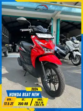 HONDA BEAT NEW 2024 MANTAP MASZEHH HIKMAH MOTOR KEPUH MALANG