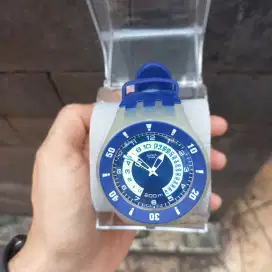Swatch Fun Scuba Blue second original