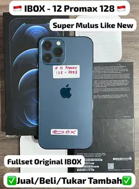 iphone 12 promax 128gb second ibox like new
