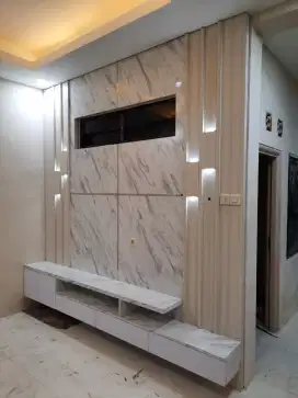 Backdrop TV minimalis