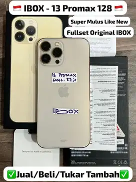 iphone 13 promax 128gb second ibox