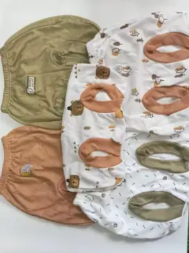 Preloved celana DOT bayi 0-6 bulan (5pcs)