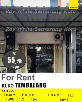 DISEWAKAN RUKO DI TEMBALANG A4152