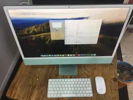 iMac 24 inch M3 2023 likenew nego jadi siiap pke masih garansi ibox