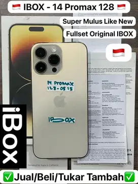 iphone 14 promax 128gb second ibox