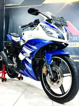 Yamaha R15 seru V2 Th 2014 putih biru super keren