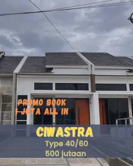 Rumah baru di Ciwastra jl Ranca oray tanpa dp