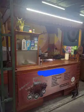 Jual gerobak untuk jualan ayam dan soft drink