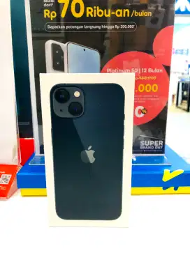 NEW SEGEL IPHONE 13 128 GARANSI RESMI IBOX 1 TAHUN