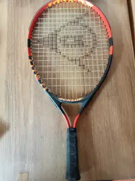 Raket Tenis Dunlop Lite Ti, Titanium Alloy, Masih Bagus