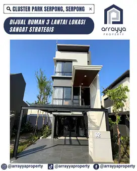RUMAH BARU PARK SERPONG CICILAN HANYA 3,7/BULAN