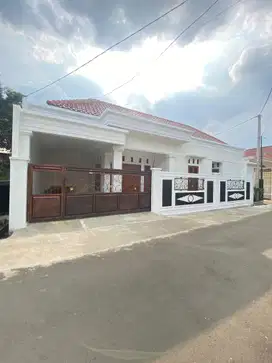 Rumah ready pinggir jalan desa rangkapan jaya depok