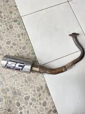 Knalpot Motor SC Project