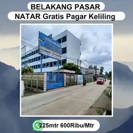 TANAH NATAR LOKASI STRAYEGIS DEKAT PASAR DAN BANDARA