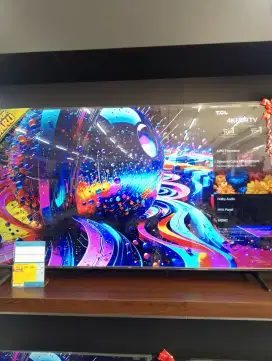 TV TCL 65 INCH 4K UHD Google TV bunga 0%