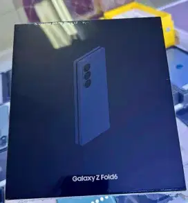 New Samsung Z FOLD 6 12/256GB Navy,Silver Resmi Samsung indonesia