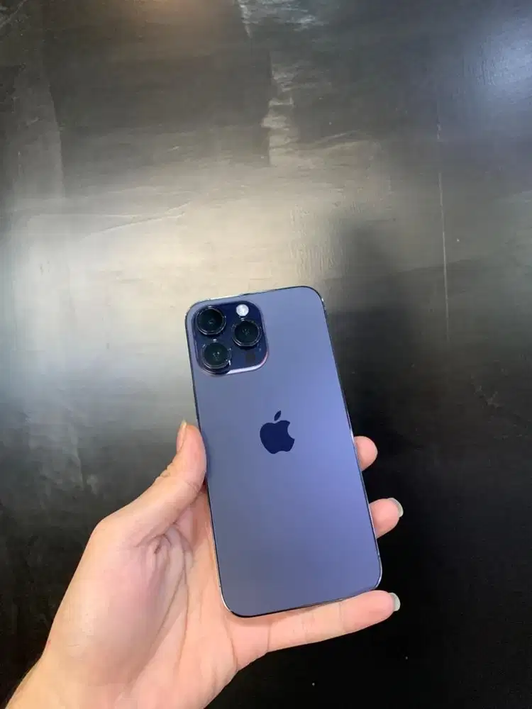 Iphone 14 Pro Max 128Gb Deep Purple Ex Garansi Ibox