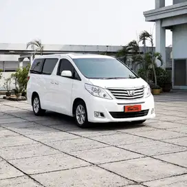 Alphard 2.4 G ATPM 2012 putih