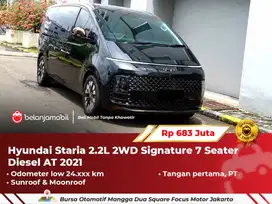[ LOW KM ] Hyundai Staria 2.2L 2WD Signature 7 Seater Diesel 2021 2022
