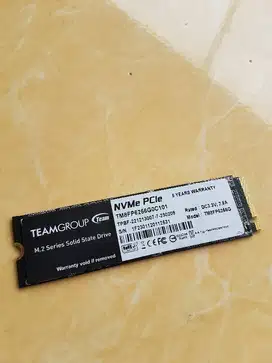 Nvme Teamgroup 256GB Sehat