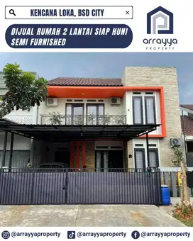 DIJUAL RUMAH LUAS SIAP HUNI DI KENCANA LOKA BSD 'GLB94